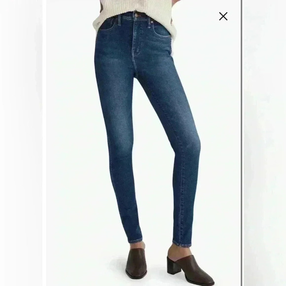 Madewell Curvy High Rise Sknny Crop SZ 24 - Picture 1 of 5
